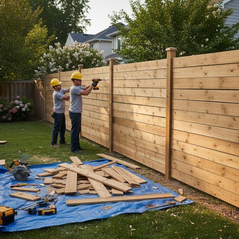 Composite Fence Repair